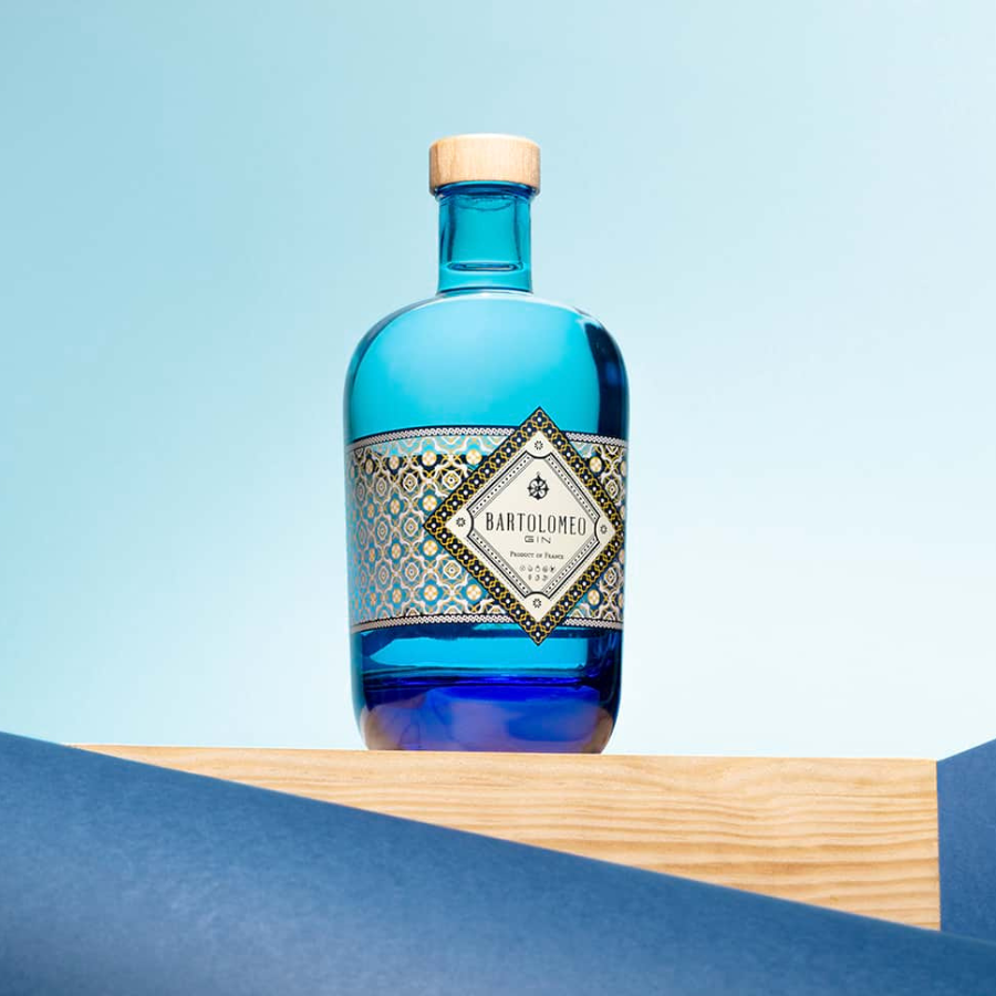 Bouteille de gin Bartolomeo gin français par MAISON COCKTAIL