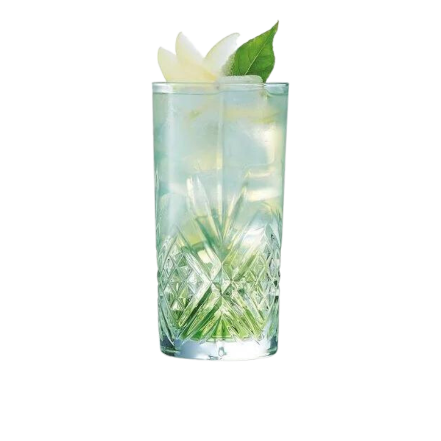 Gobelet x6 Broadway forme haute 38 cl Arcoroc vue version cocktail mojito