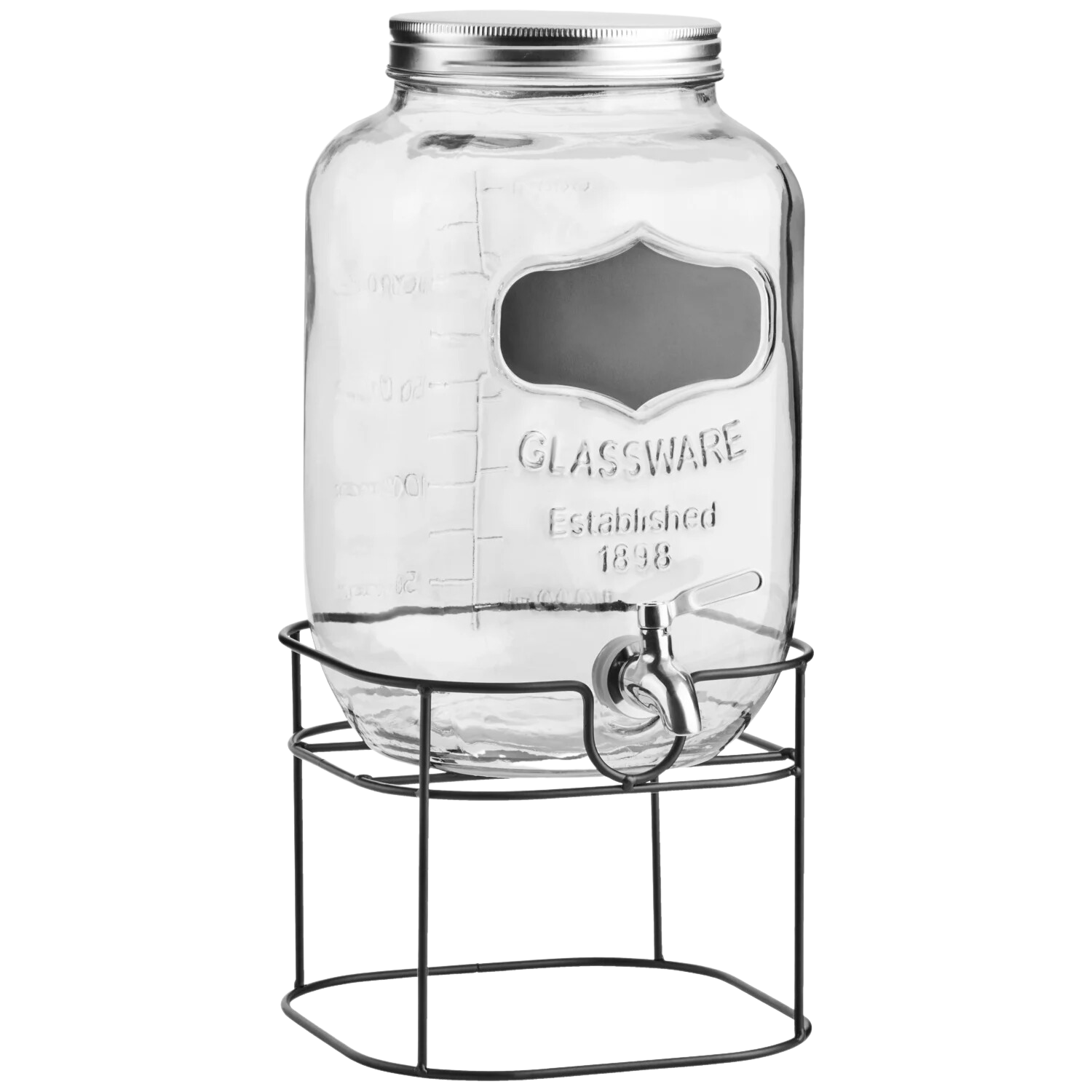 Distribution boisson avec support de type Masson Jar Américaine - MAISON COCKTAIL