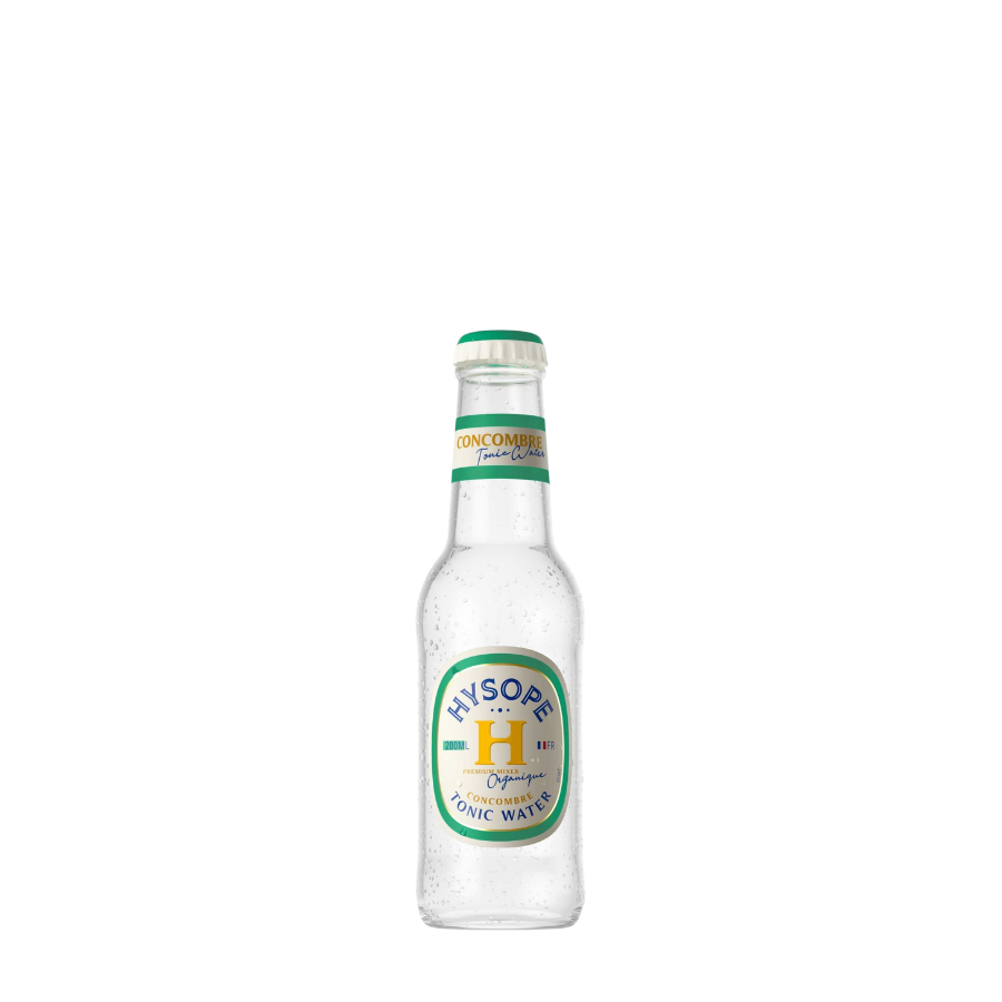 Photo de la bouteille de tonic Hysope, vue de face, mettant en valeur son design épuré et son étiquette distincte | MAISON COCKTAIL