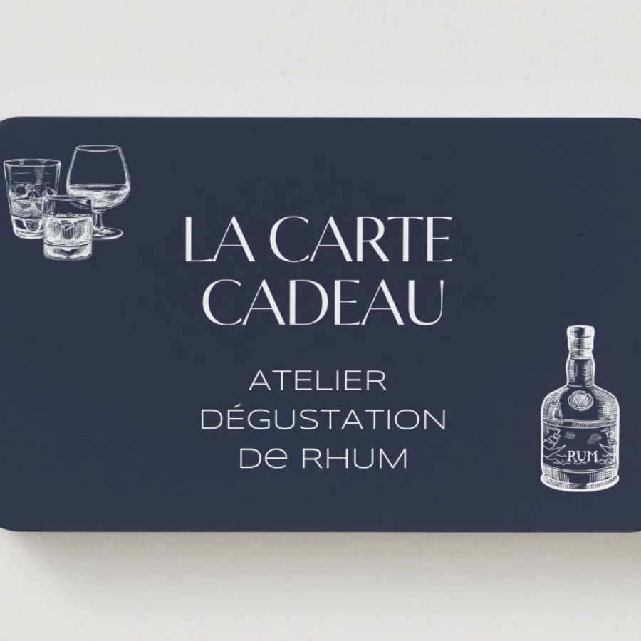 World rum tasting workshop gift card