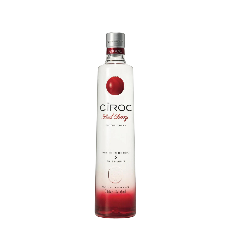 Bouteille de vodka Cîroc Red Berry 70 cl 37,5° | MAISON COCKTAIL