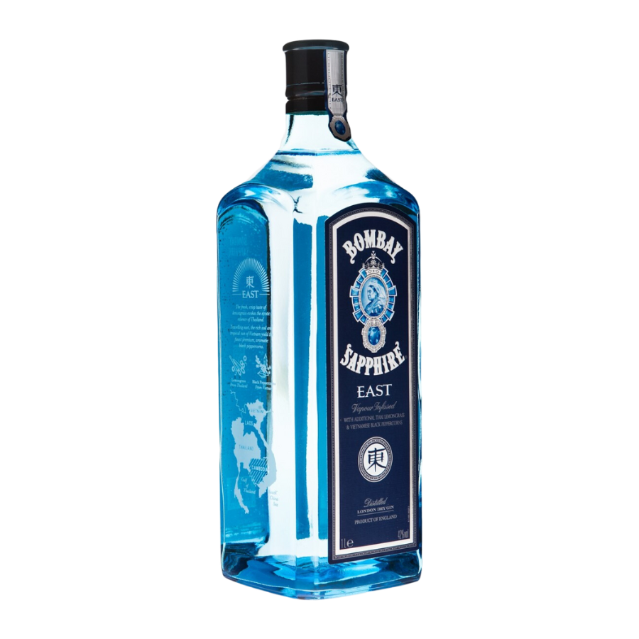 Bombay Sapphire East 70 cl vue de côté - MAISON COCKTAIL